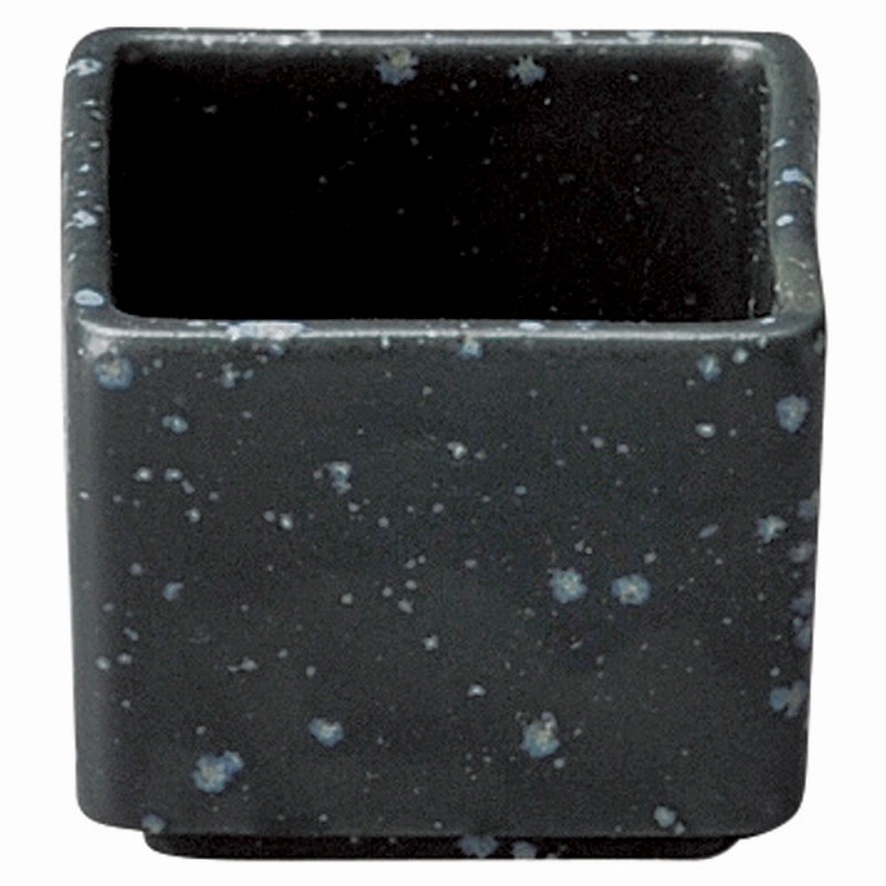 金正陶器 ミスト 黒5.5cm角小付 1個(ご注文単位1個)【直送品】