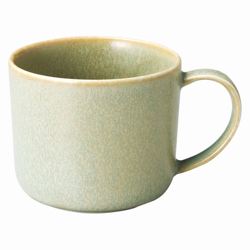 金正陶器 シルバーグリン マグカップ 1個(ご注文単位1個)【直送品】