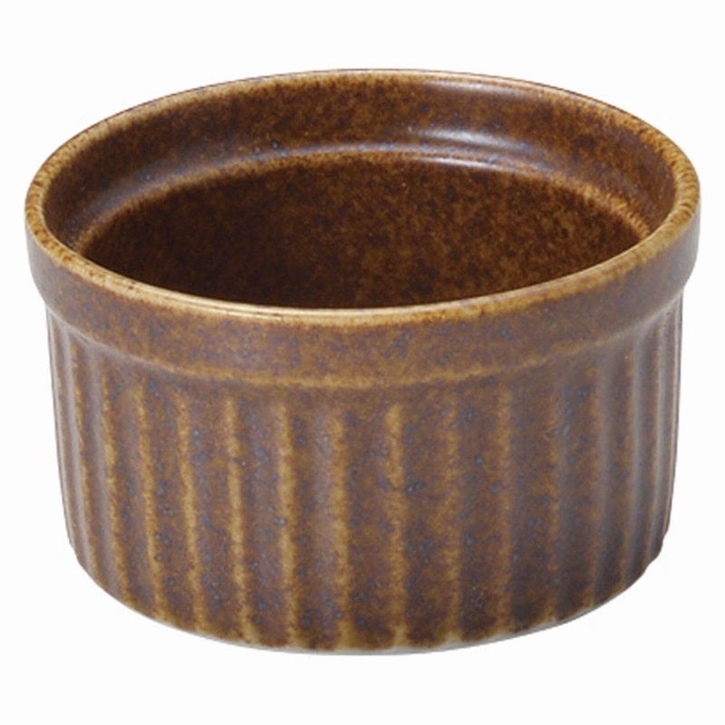 金正陶器 ブラウンシュガー 2 1/2吋スフレ 1個(ご注文単位1個)【直送品】