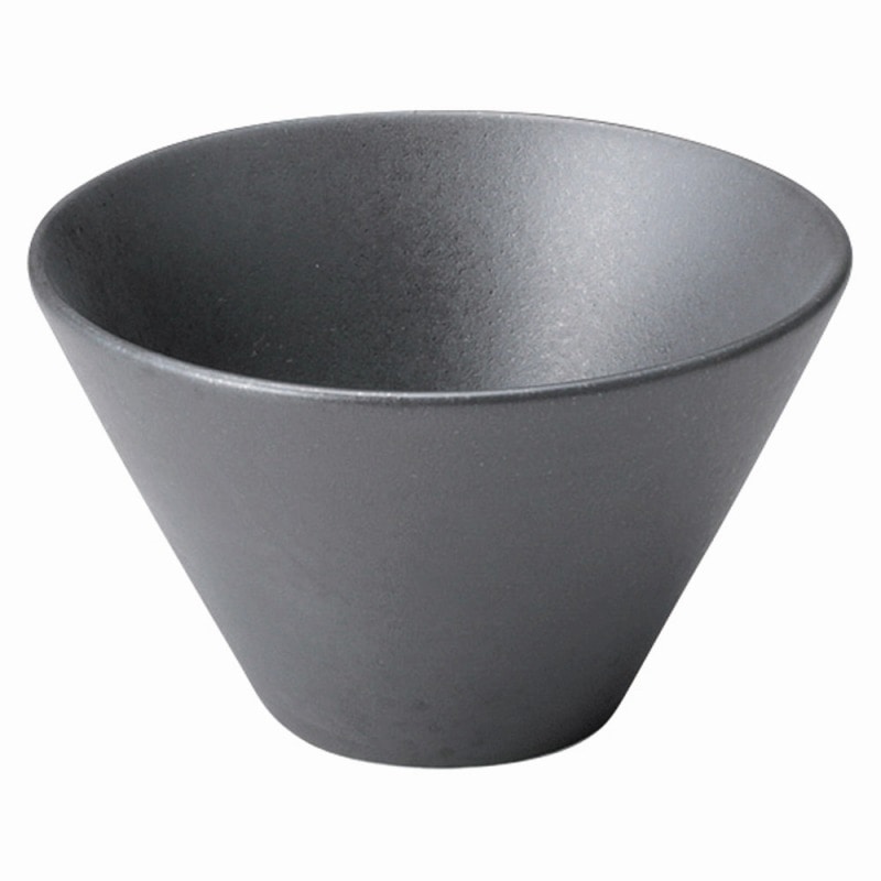 金正陶器 フォンテアイアンブラック 11.5cmトロンバトールボウル 1個(ご注文単位1個)【直送品】