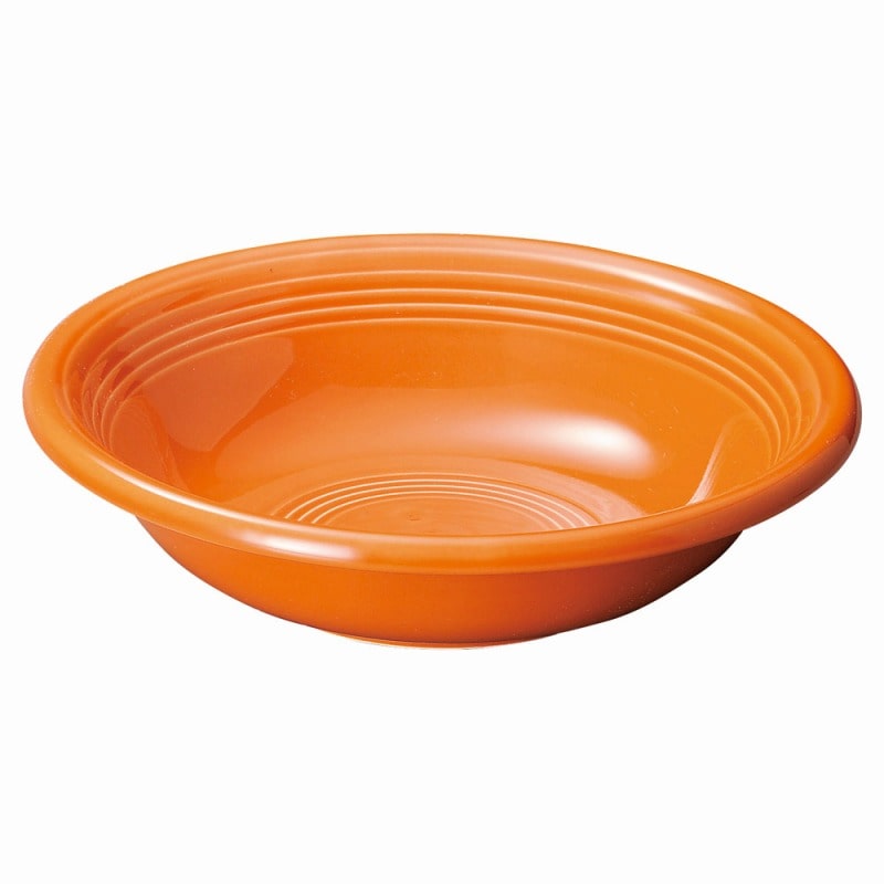 金正陶器 オービットオレンジ 24cmスープボウル 1個(ご注文単位1個)【直送品】
