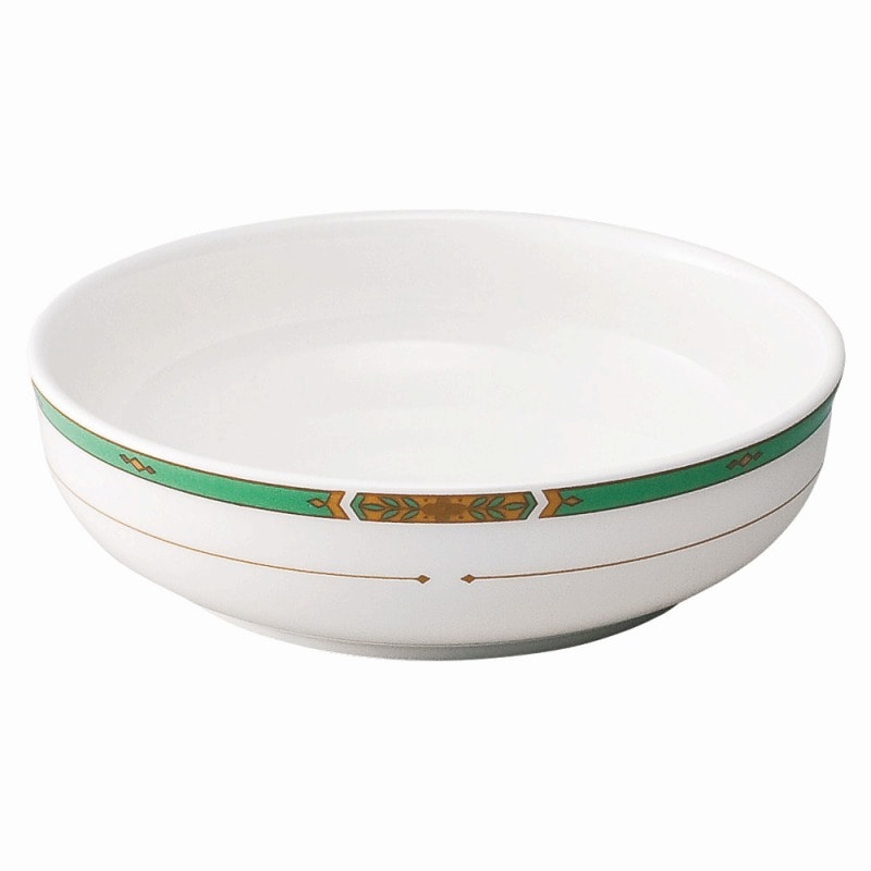 金正陶器 グリーンアロー(強化) 6.5吋ボール 1個(ご注文単位1個)【直送品】