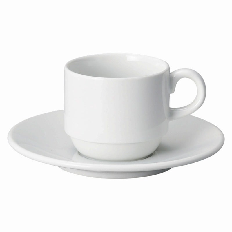 金正陶器 ブランカ 受皿 1個 ※ソーサー単品のみ(ご注文単位1個)【直送品】
