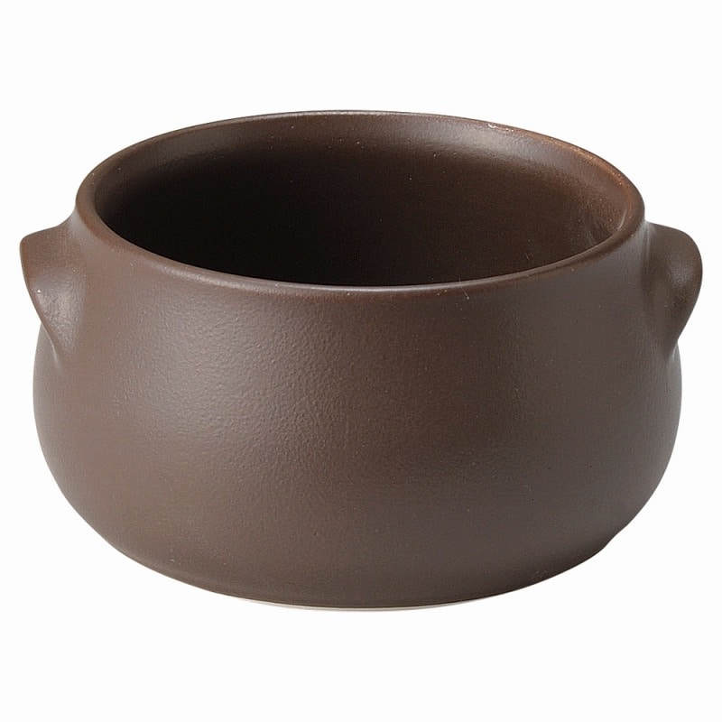 金正陶器 美濃耐熱シリーズ　シチュー（こげ茶） 1個（ご注文単位1個）【直送品】