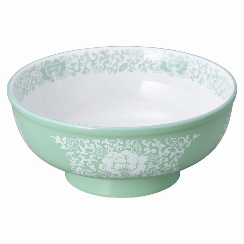 金正陶器 ヒスイぼたん 8.0玉丼 1個(ご注文単位1個)【直送品】