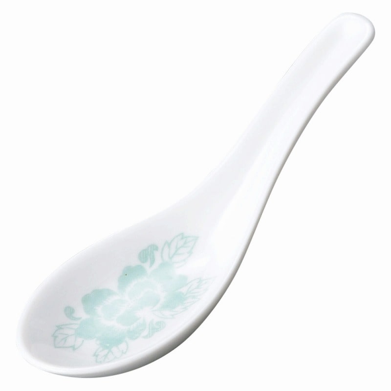 金正陶器 ヒスイぼたん レンゲ 1個(ご注文単位1個)【直送品】
