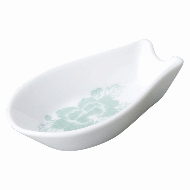 金正陶器 ヒスイぼたん レンゲ台 1個(ご注文単位1個)【直送品】