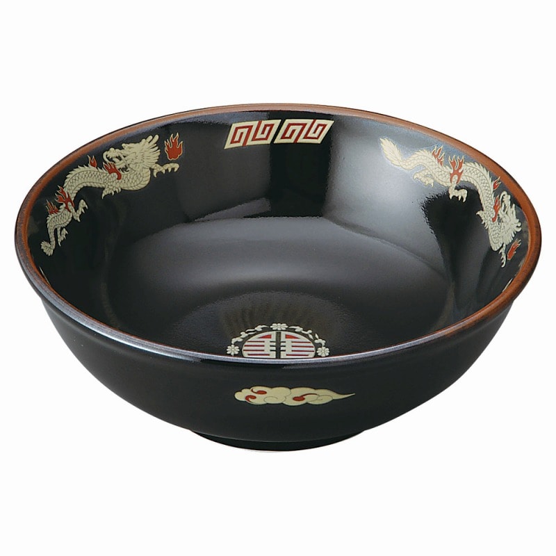 金正陶器 天目金彩竜 6.5玉丼 1個(ご注文単位1個)【直送品】