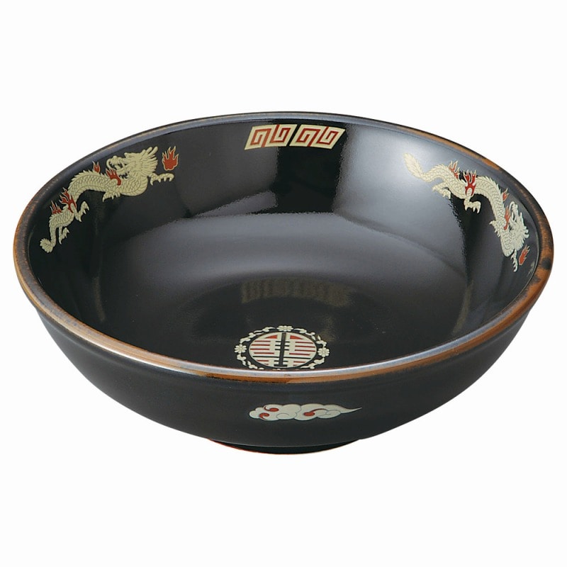 金正陶器 天目金彩竜 7.0玉丼 1個(ご注文単位1個)【直送品】