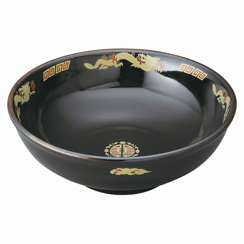 金正陶器 天目金彩竜 8.0玉丼 1個(ご注文単位1個)【直送品】