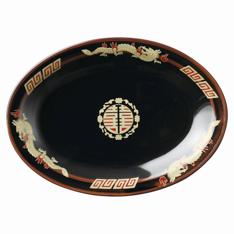 金正陶器 天目金彩竜 8吋プラター 1個(ご注文単位1個)【直送品】