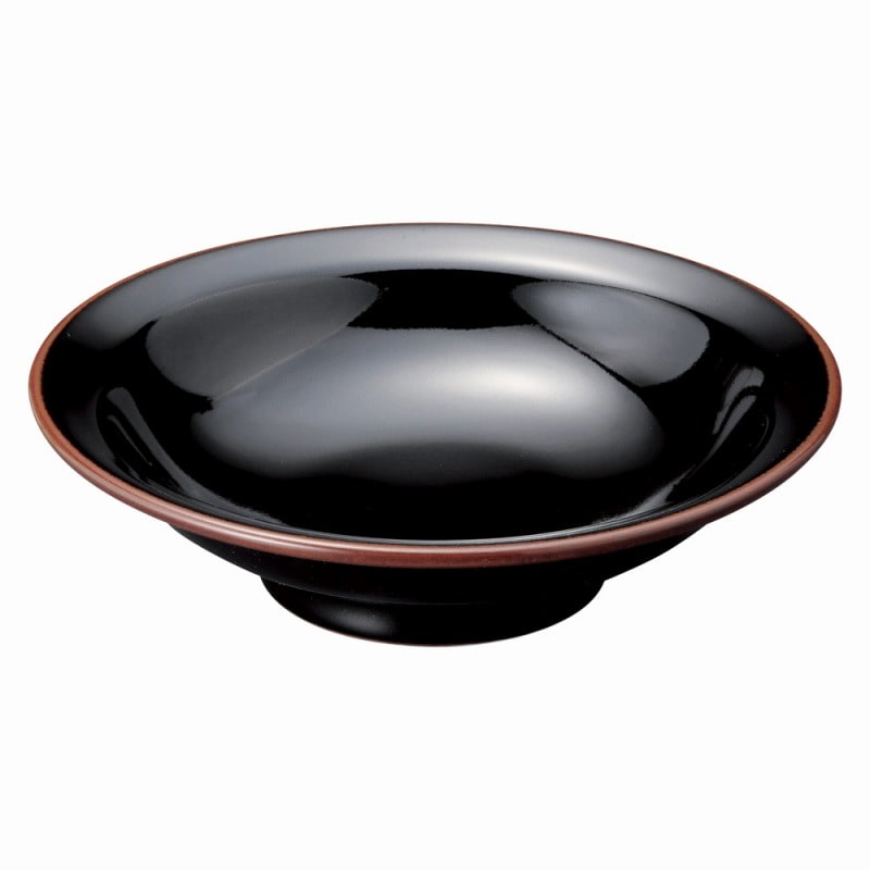 金正陶器 天目中華 6.0丸高台皿 1個(ご注文単位1個)【直送品】