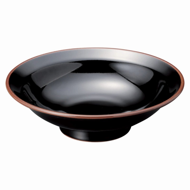 金正陶器 天目中華 7.0丸高台皿 1個(ご注文単位1個)【直送品】