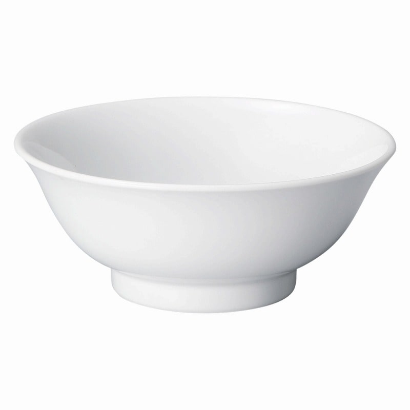 金正陶器 白中華 6.8反高台丼 1個(ご注文単位1個)【直送品】