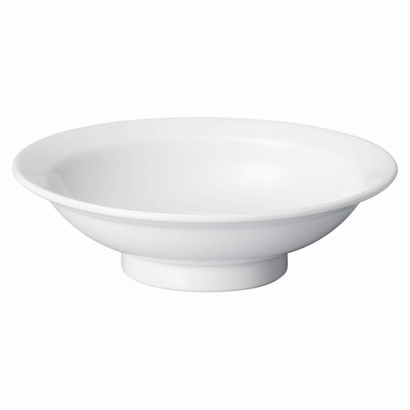 金正陶器 白中華 6.0丸高台皿 1個(ご注文単位1個)【直送品】