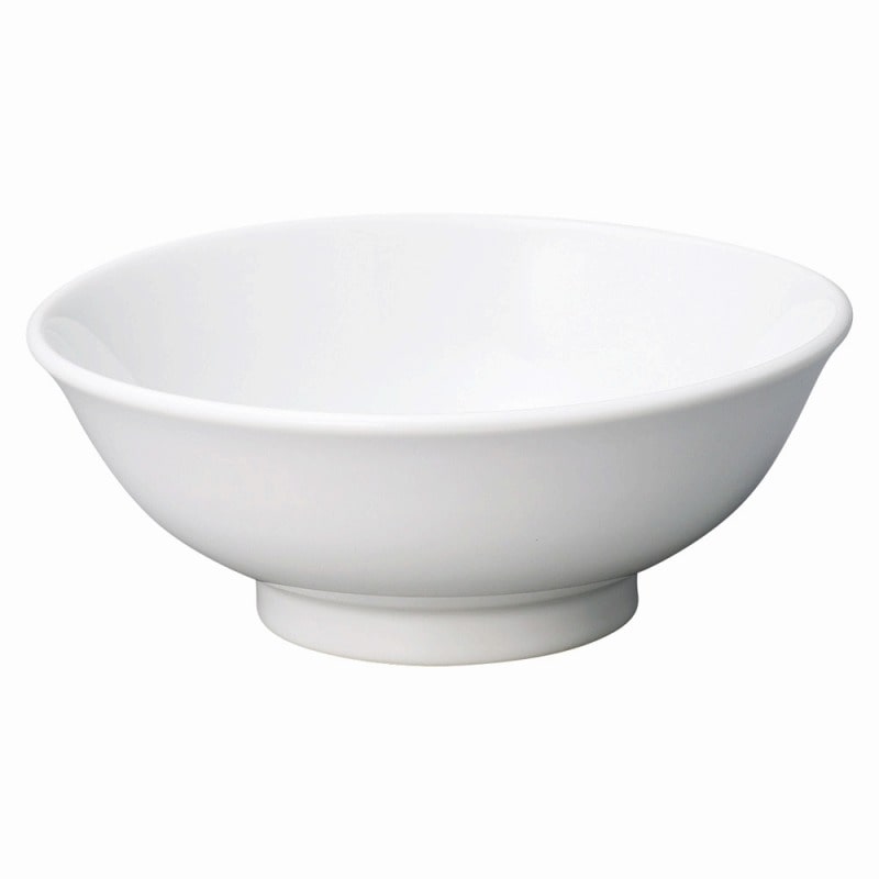 金正陶器 ニューチャイナ 白反高台6.8丼 1個(ご注文単位1個)【直送品】