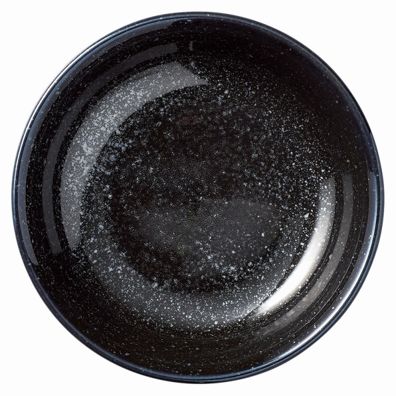 金正陶器 ニューチャイナ 黒14cm深皿 1個(ご注文単位1個)【直送品】