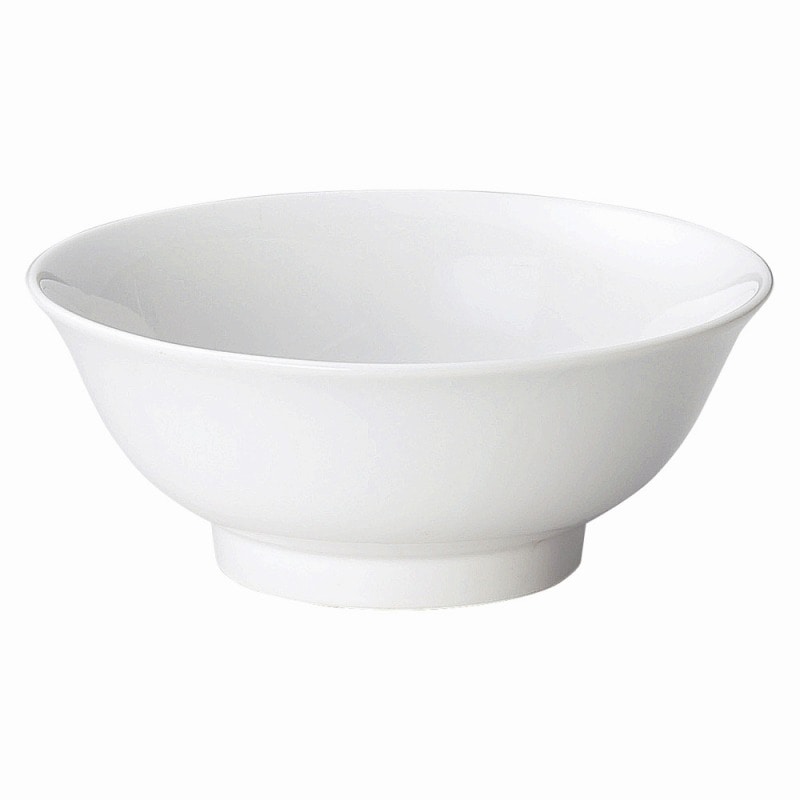 金正陶器 白中華 6.5反高台丼 1個(ご注文単位1個)【直送品】