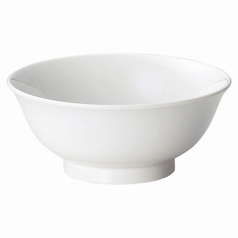金正陶器 白中華 6.8反高台丼 1個(ご注文単位1個)【直送品】