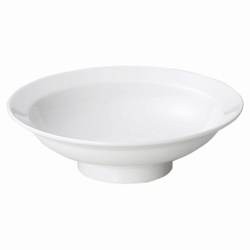 金正陶器 白中華 7.0丸高台皿 1個(ご注文単位1個)【直送品】
