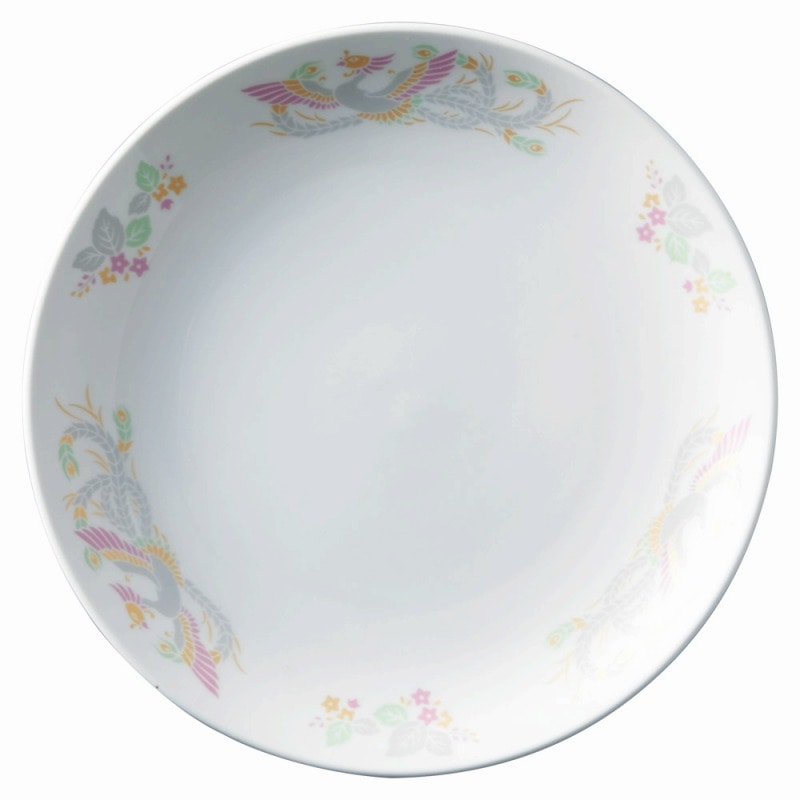 金正陶器 強化磁器 紅鳳華 9吋メタ皿 1個(ご注文単位1個)【直送品】