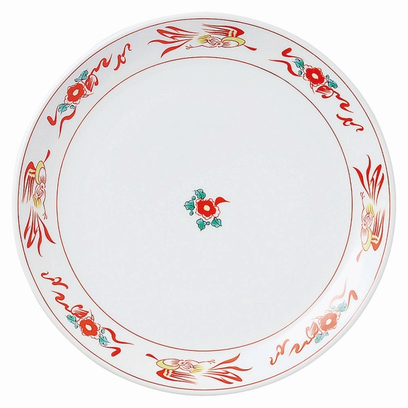 金正陶器 花鳥 12吋丸皿 1個(ご注文単位1個)【直送品】