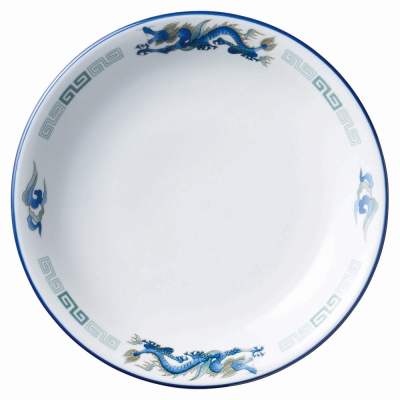 金正陶器 ルリ白竜 7.5冷麺皿 1個(ご注文単位1個)【直送品】