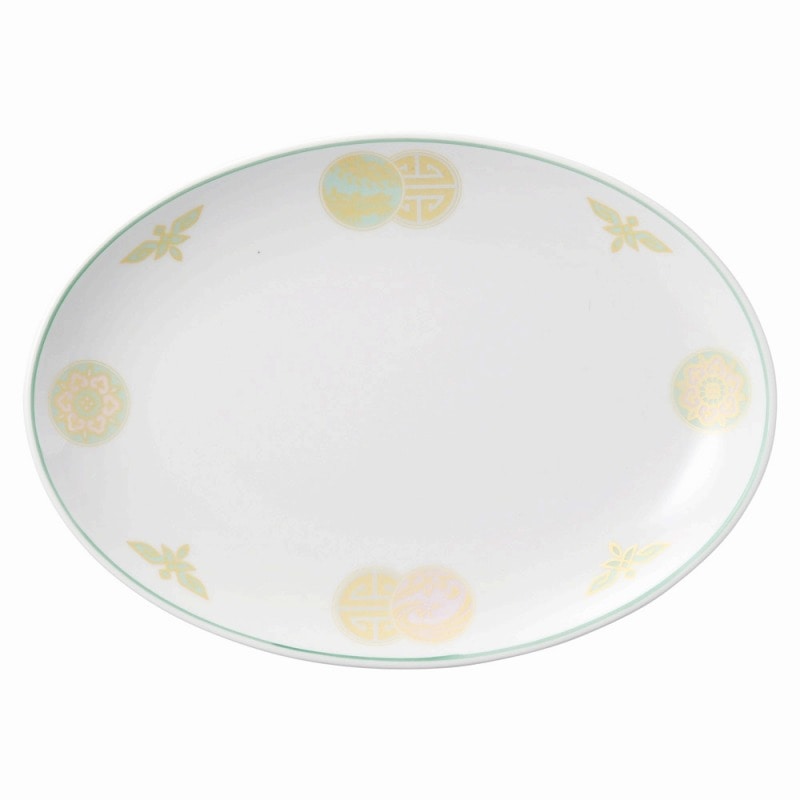 金正陶器 清楽 10吋メタプラター 1個(ご注文単位1個)【直送品】