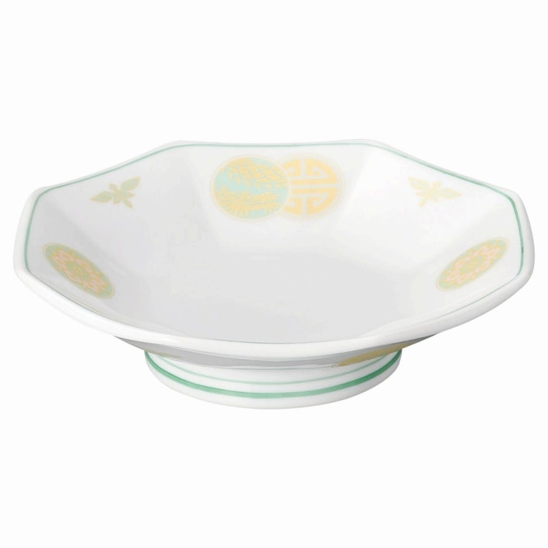 金正陶器 清楽 8角シューマイ皿 1個(ご注文単位1個)【直送品】