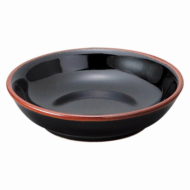 金正陶器 高級うるし天目 4.0深皿 1個(ご注文単位1個)【直送品】