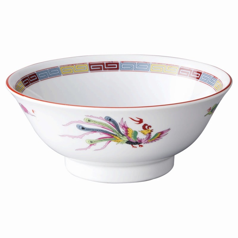 金正陶器 三色雷門 反7.0高台丼 1個(ご注文単位1個)【直送品】