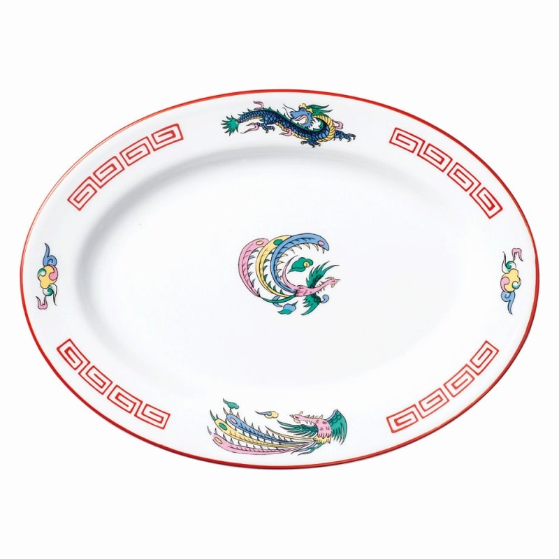 金正陶器 竜鳳 玉渕9吋プラター 1個(ご注文単位1個)【直送品】