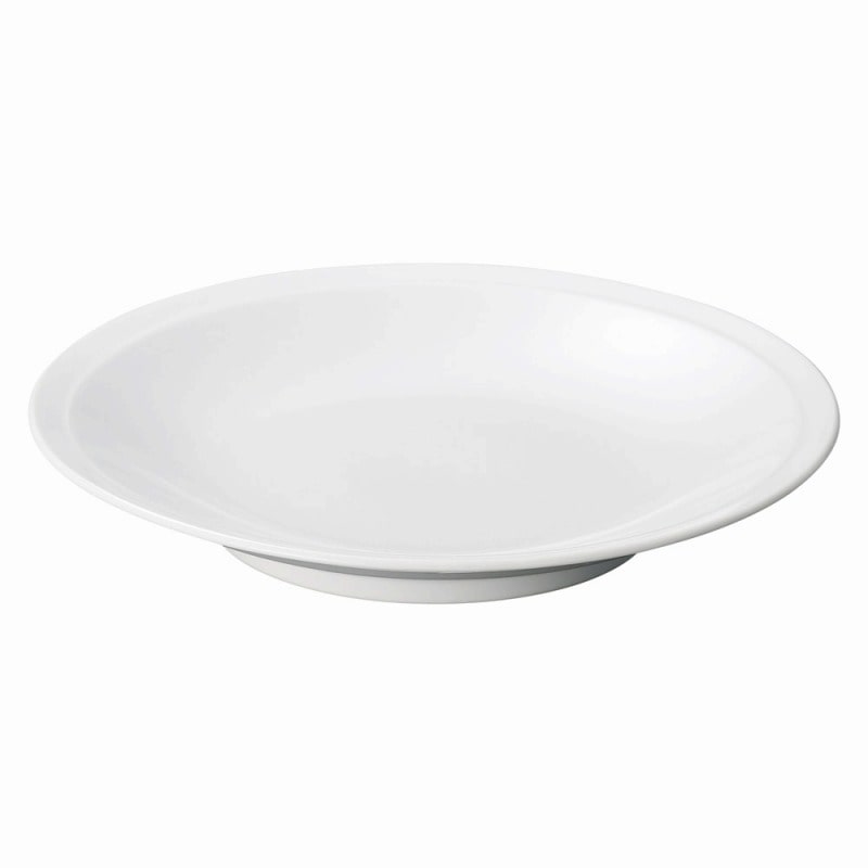 金正陶器 UW白中華 8.0皿 1個(ご注文単位1個)【直送品】