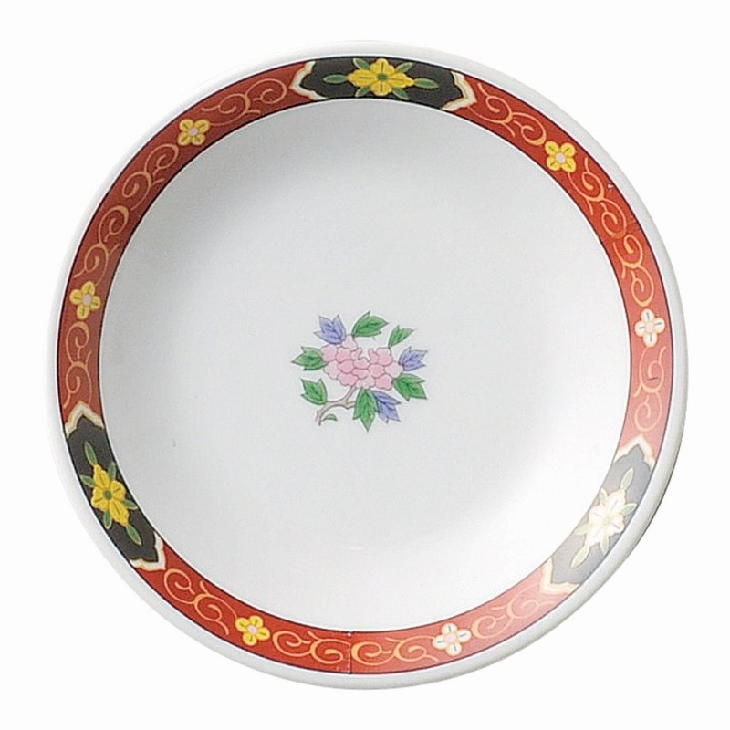 金正陶器 紅華祥 4.0皿 1個(ご注文単位1個)【直送品】