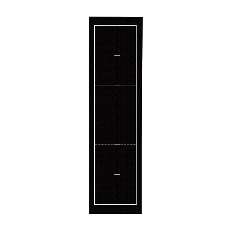㈱アーテック罫線入下敷八切判（両面印刷）黒 1枚（ご注文単位1枚）【直送品】