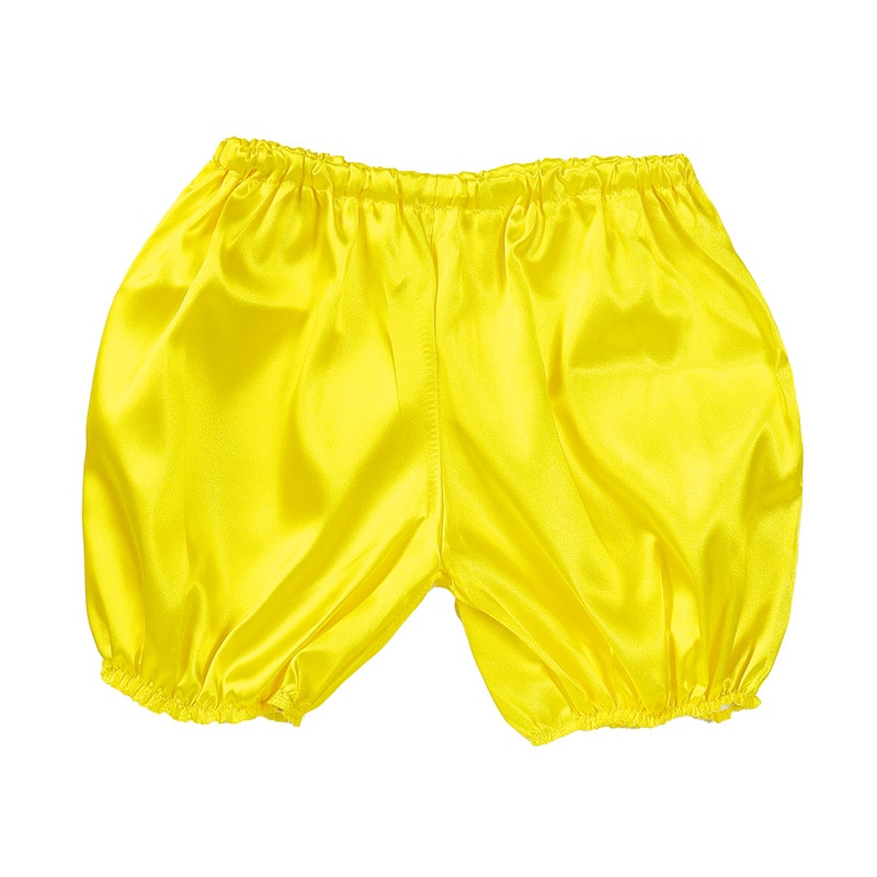 ㈱アーテックソフトサテン かぼちゃパンツ Cサイズ 黄 1枚(ご注文単位1枚)【直送品】