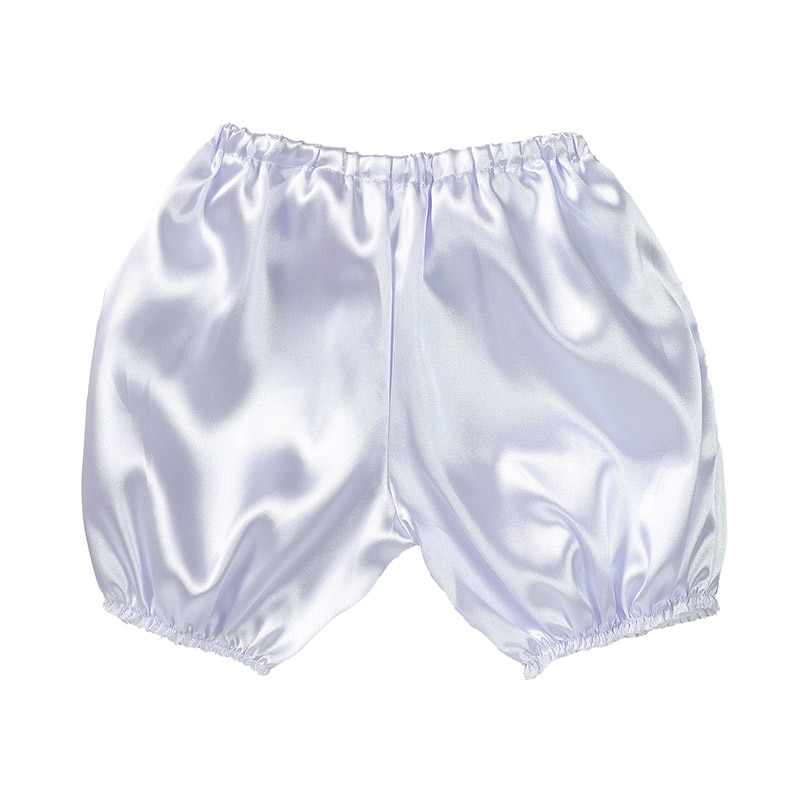㈱アーテックソフトサテン かぼちゃパンツ Jサイズ 白 1枚(ご注文単位1枚)【直送品】