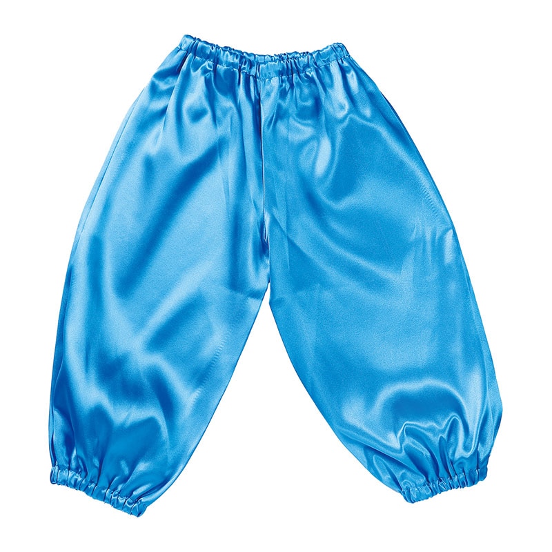 ㈱アーテックソフトサテン サルエルパンツ Cサイズ 青 1枚(ご注文単位1枚)【直送品】