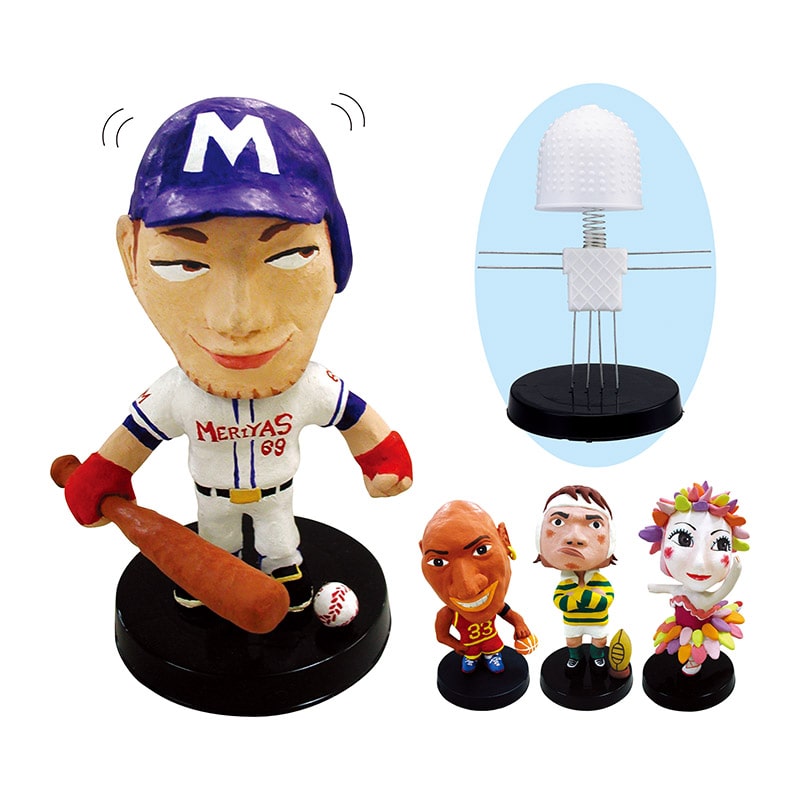 ㈱アーテック首ふり人形芯材 ATねんどL付 1セット(ご注文単位1セット)【直送品】