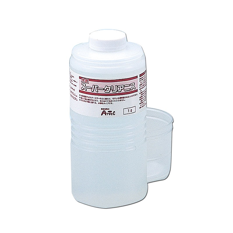 ㈱アーテックスーパークリア（1L）ー水性つやだしニス 1本（ご注文単位1本）【直送品】