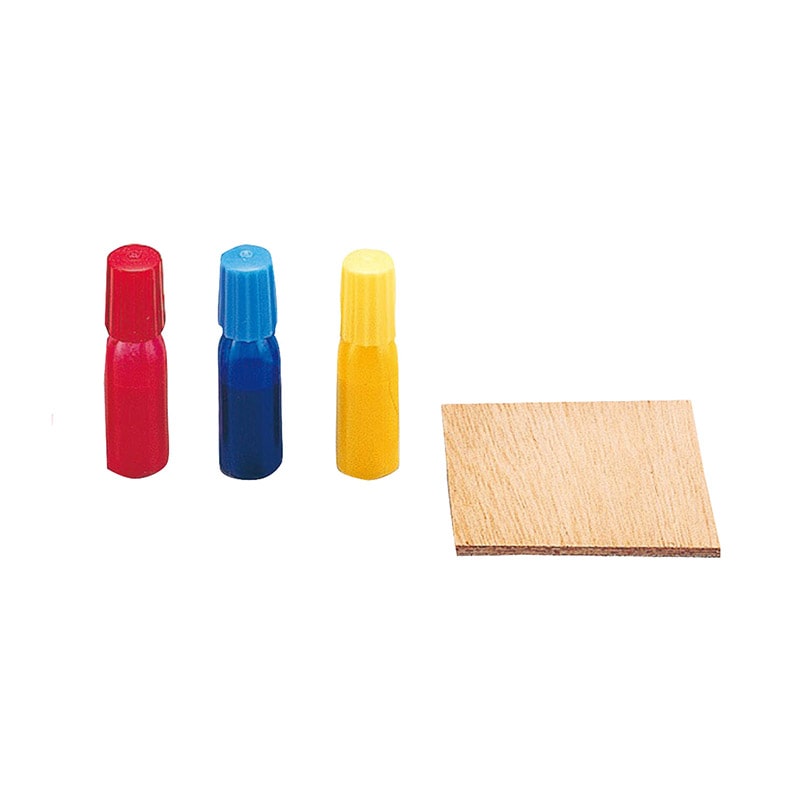 ㈱アーテック和紙染め絵具(ベニヤ付)3色組 1組(ご注文単位1組)【直送品】