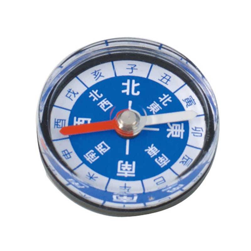 ㈱アーテックカラフル方位磁石 30φ黒 1セット(ご注文単位1セット)【直送品】
