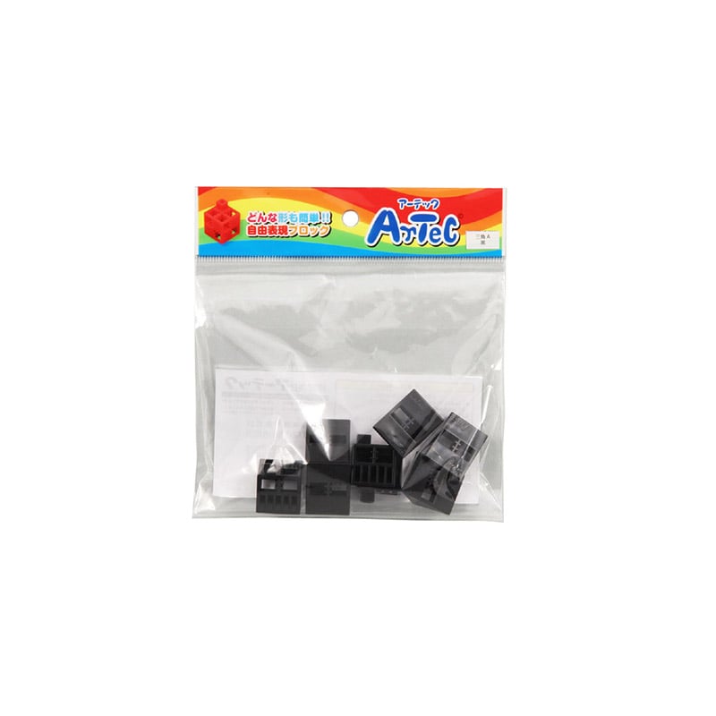 ㈱アーテックArtecブロック 三角A 8P 黒 1個(ご注文単位1個)【直送品】