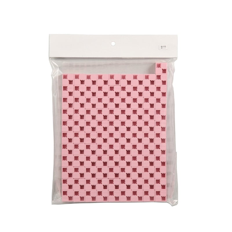 ㈱アーテックArtecブロック 基本四角 100P 薄ピンク 1個(ご注文単位1個)【直送品】
