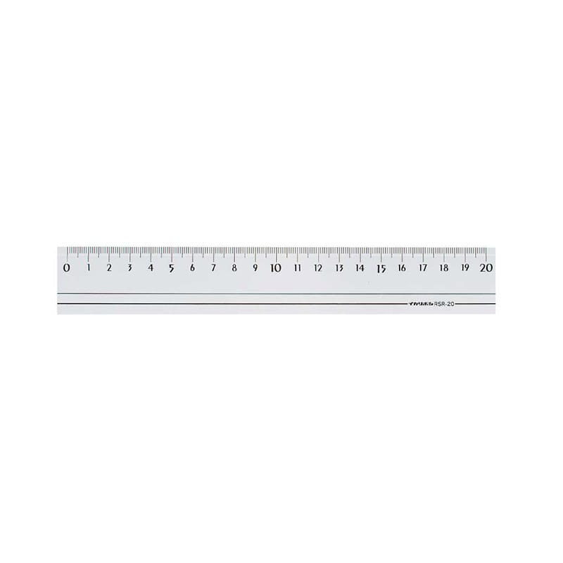 ㈱アーテックスモーク定規20cm 1個(ご注文単位1個)【直送品】