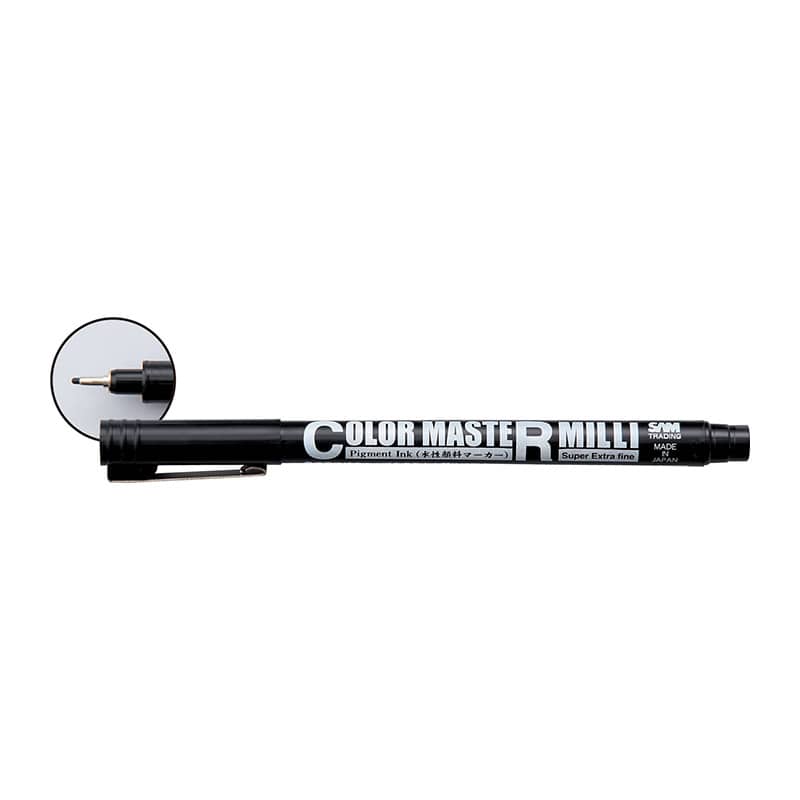 ㈱アーテックS.M　カラーマスター　ミリ　0.3mm　BK 1本（ご注文単位1本）【直送品】