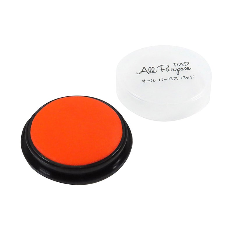 ㈱アーテック オールパーパスパッド 丸型 φ50mm オレンジ1個(ご注文単位1個)【直送品】