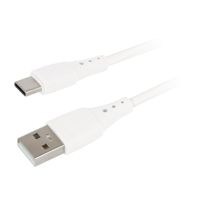 ㈱アーテック タイプCケーブル1mストレートタイプ ホワイト1個（ご注文単位1個）【直送品】