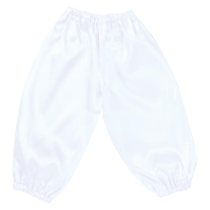 ㈱アーテック ソフトサテン サルエルパンツ C 白1個(ご注文単位1個)【直送品】