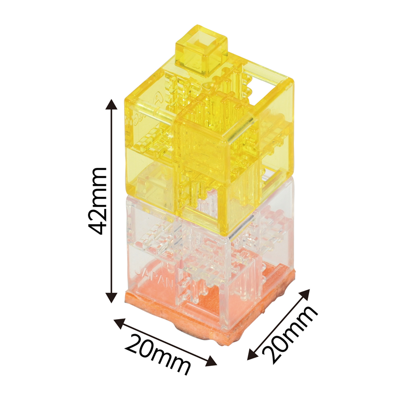 アーテック つながるブロックスタンプ 千鳥格子 1個（ご注文単位1個）【直送品】